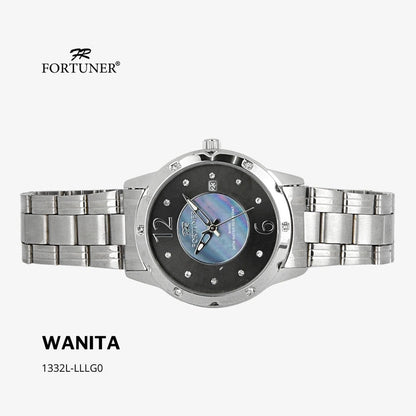 Fortuner Jam Tangan Analog Wanita Water Resistant Rantai Yollie