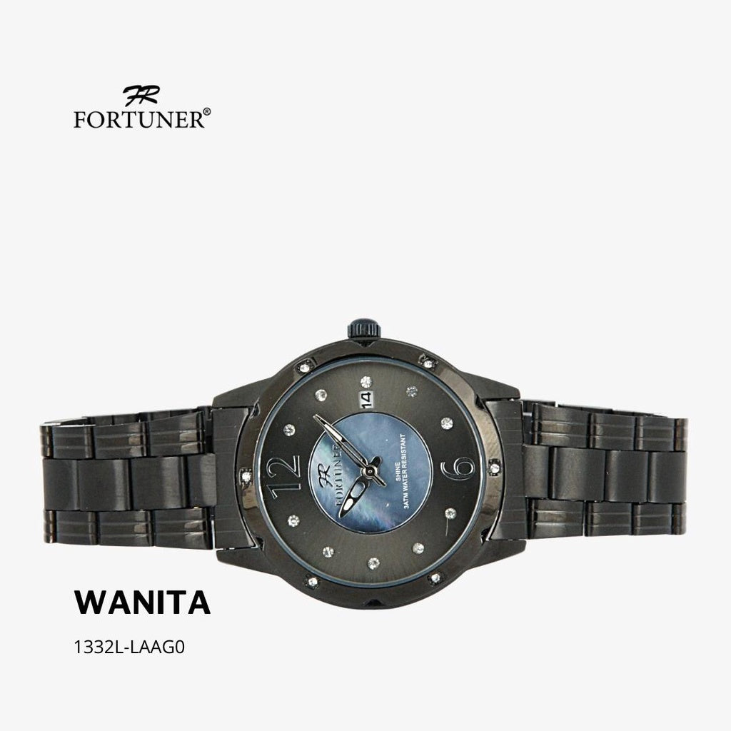 Fortuner Jam Tangan Analog Wanita Water Resistant Rantai Yollie