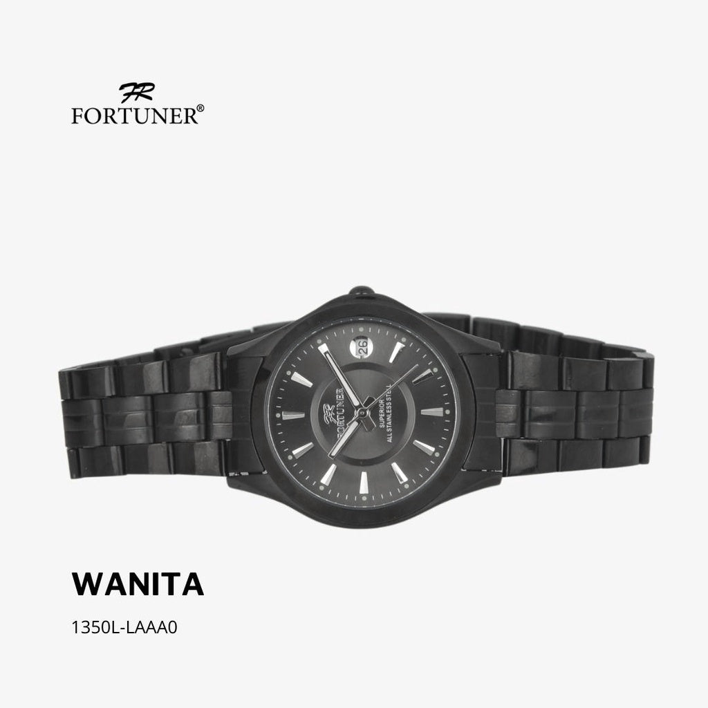 Fortuner Jam Tangan Wanita Analog Water Resist Superior All Stainless Tzipporah