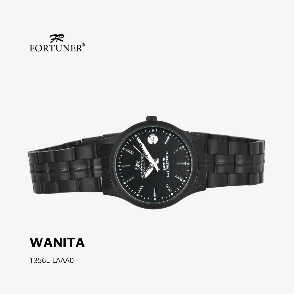 Fortuner Jam Tangan Wanita Analog Water Resist Superior All Stainless Tzifira