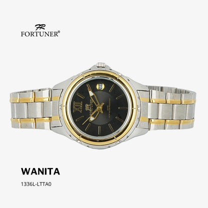 Fortuner Jam Tangan Analog Wanita Water Resistant Rantai Cristabelle