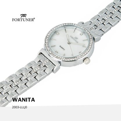 Fortuner Jam Tangan Wanita Analog Tahan Air Original Rantai Katarina