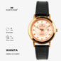 Fortuner Jam Tangan Analog Wanita Water Resistant Rantai Yahaira