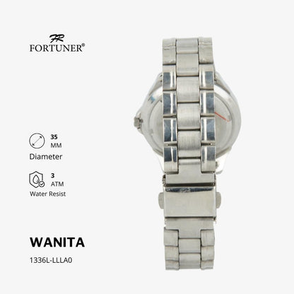 Fortuner Jam Tangan Analog Wanita Water Resistant Rantai Cristabelle