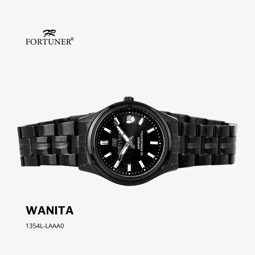 Fortuner Jam Tangan Wanita Analog Water Resist Superior All Stainless Tzigane