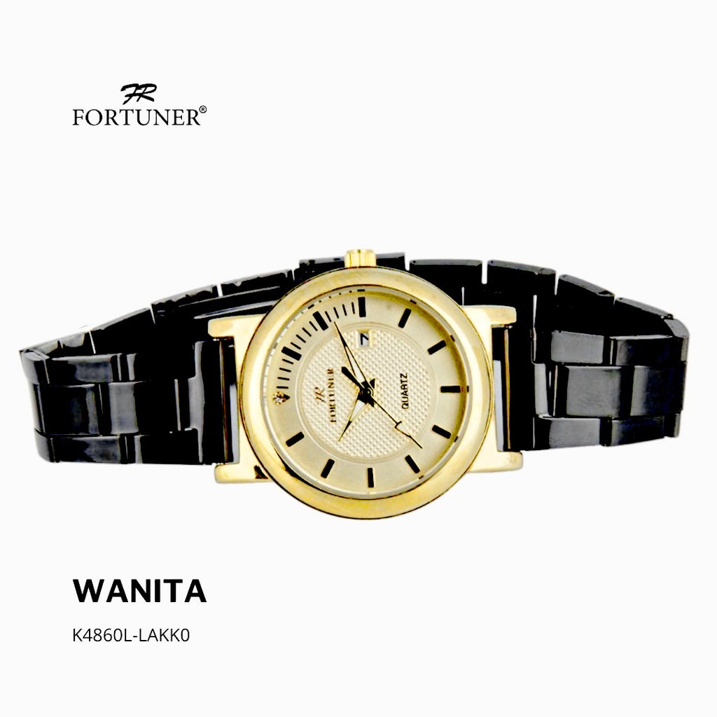 Fortuner Jam Tangan Fashion Analog Wanita Water Resistant Rantai Yanixia