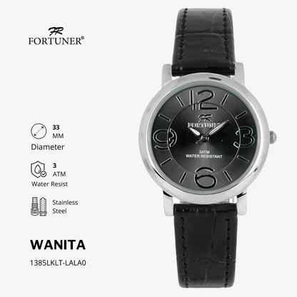 Fortuner Jam Tangan Fashion Wanita Analog Kulit Yochana