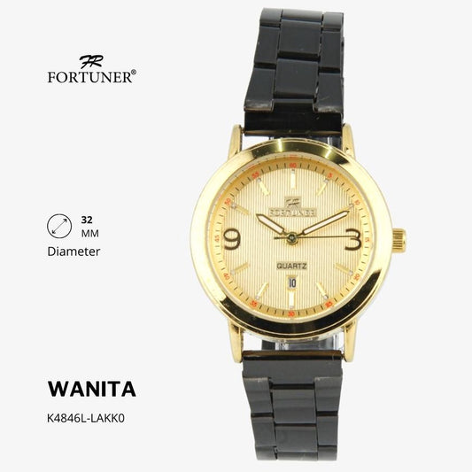 Fortuner Jam Tangan Analog Wanita Water Resistant Yessenia