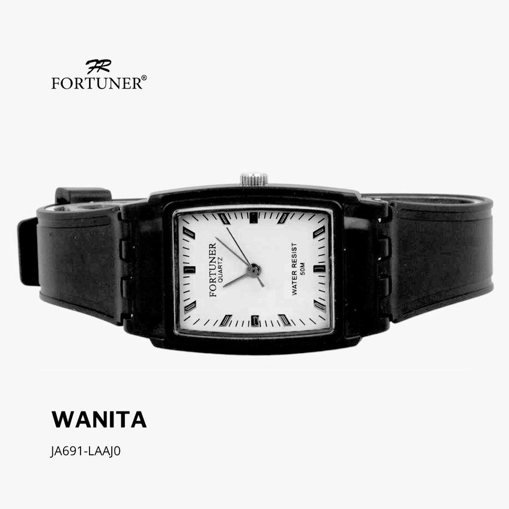 Fortuner Jam Tangan Wanita Analog Kasual Water Resist Rubber Josephine