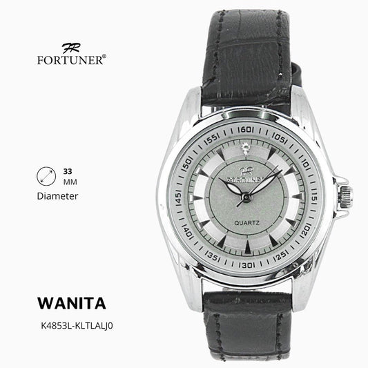 Fortuner Jam Tangan Wanita Analog Water Resist Kulit Yokheved