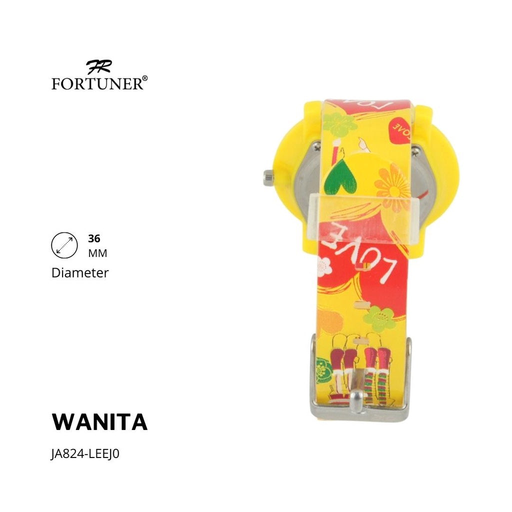 Fortuner Jam Tangan Analog Water Resist Feyisa