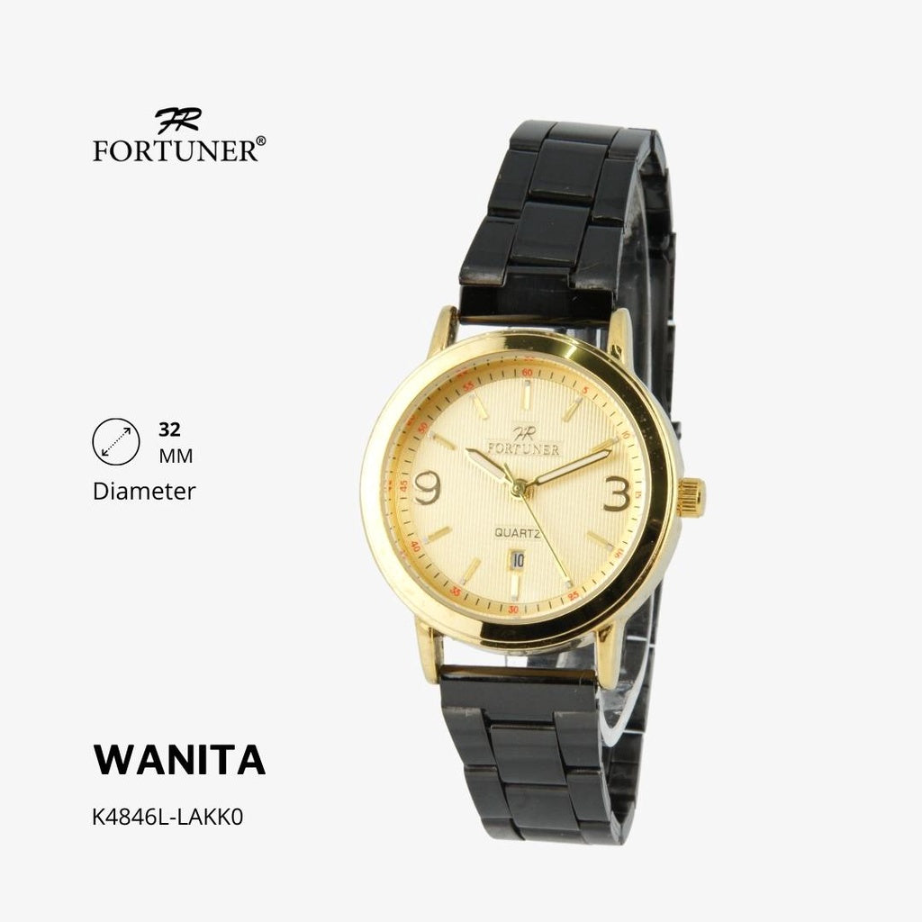 Fortuner Jam Tangan Analog Wanita Water Resistant Yessenia
