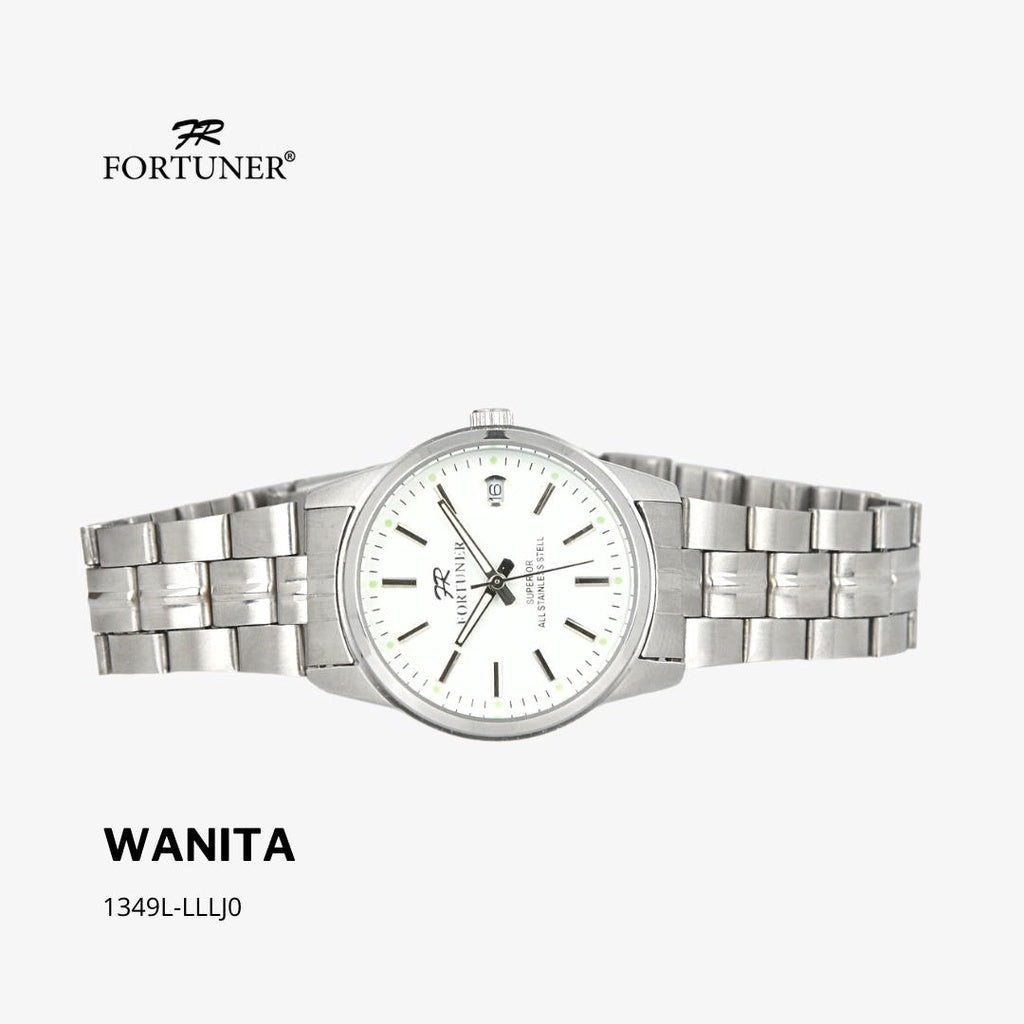 Fortuner Jam Tangan Wanita Analog Water Resist Superior All Stainless Tzira