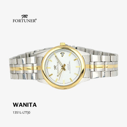 Fortuner Jam Tangan Wanita Analog Water Resist Superior All Stainless Tzili