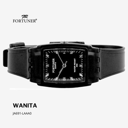 Fortuner Jam Tangan Wanita Analog Kasual Water Resist Rubber Josephine