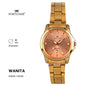 Fortuner Jam Tangan Analog Wanita Water Resistant Rantai Arrow