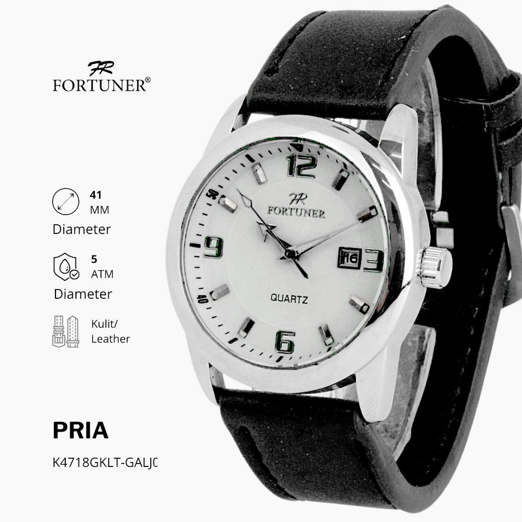 Fortuner Jam Tangan Pria Analog Casual Water Resistant Beavan