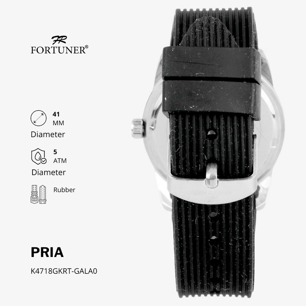 Fortuner Jam Tangan Pria Analog Casual Water Resistant Beavan