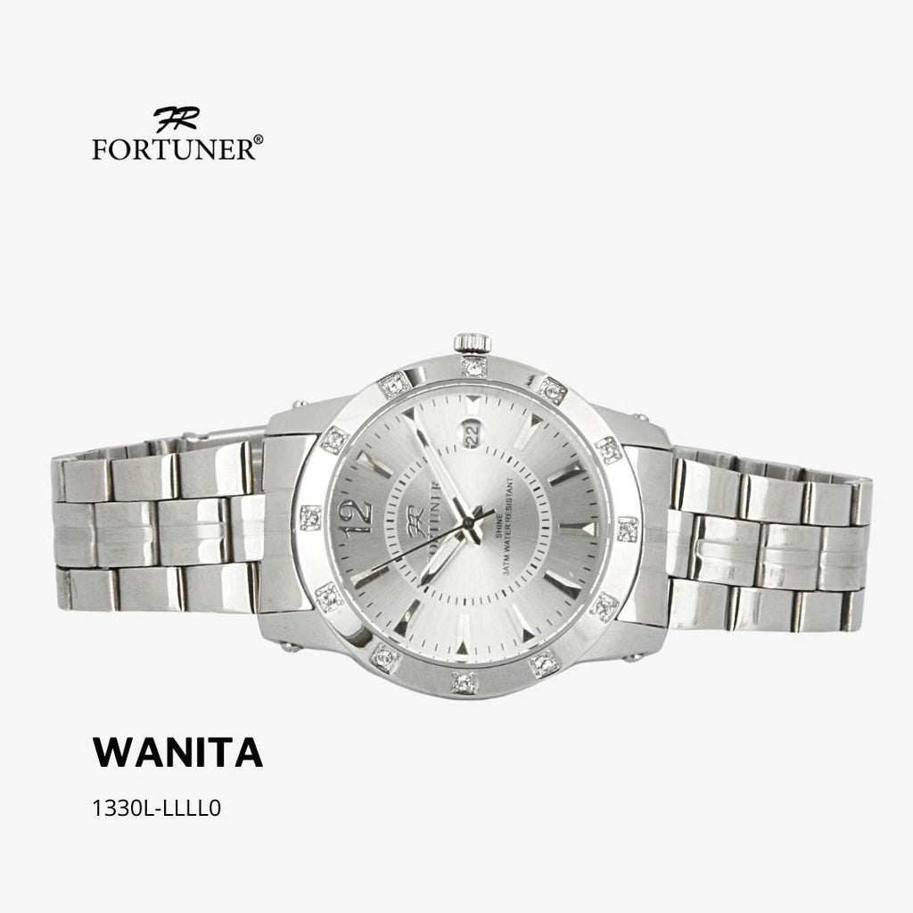 Fortuner Jam Tangan Analog Wanita Water Resistant Rantai Yollette