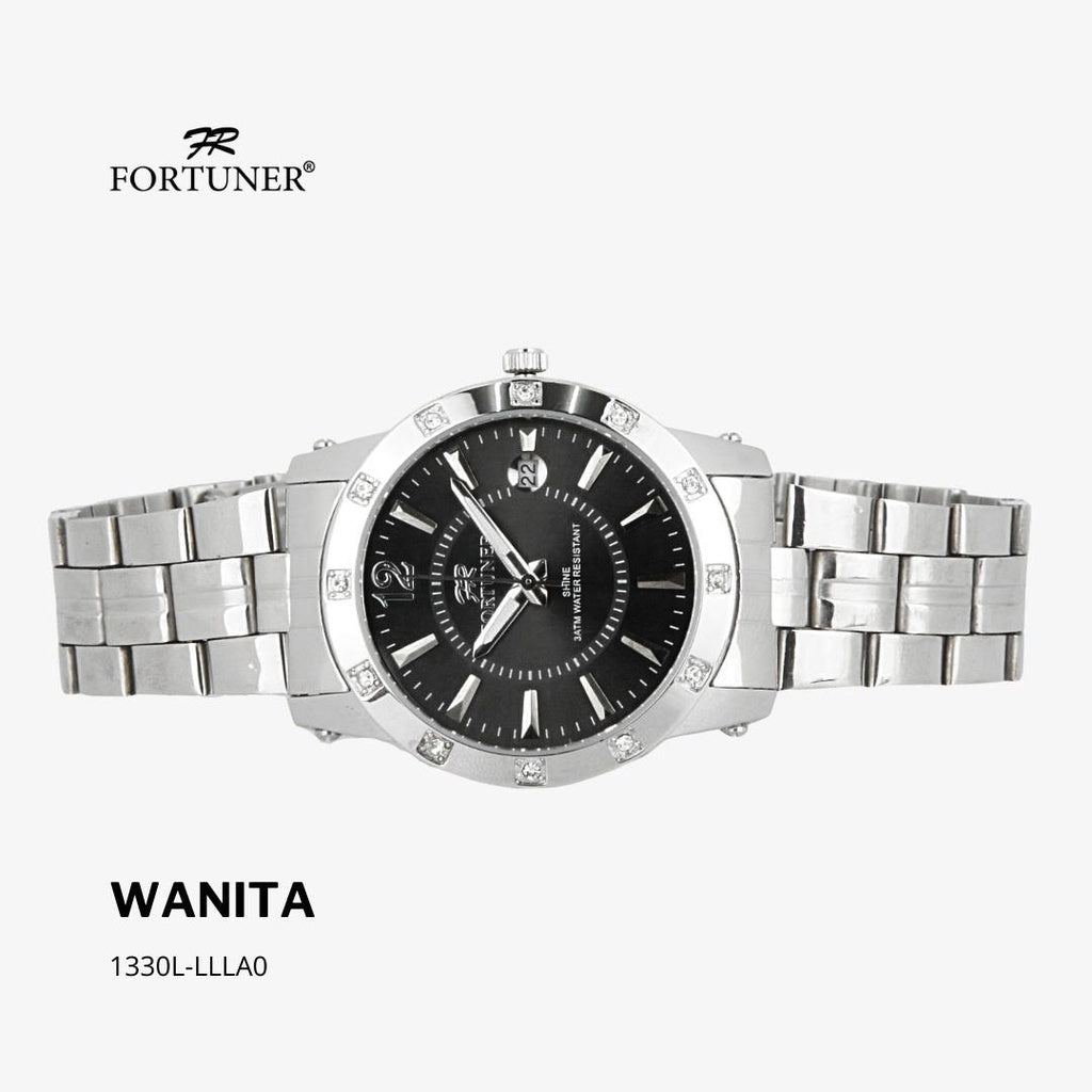 Fortuner Jam Tangan Analog Wanita Water Resistant Rantai Yollette