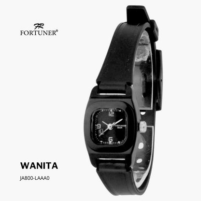 Fortuner Jam Tangan Kasual Analog Wanita Water Resistant Rubber Zulaica