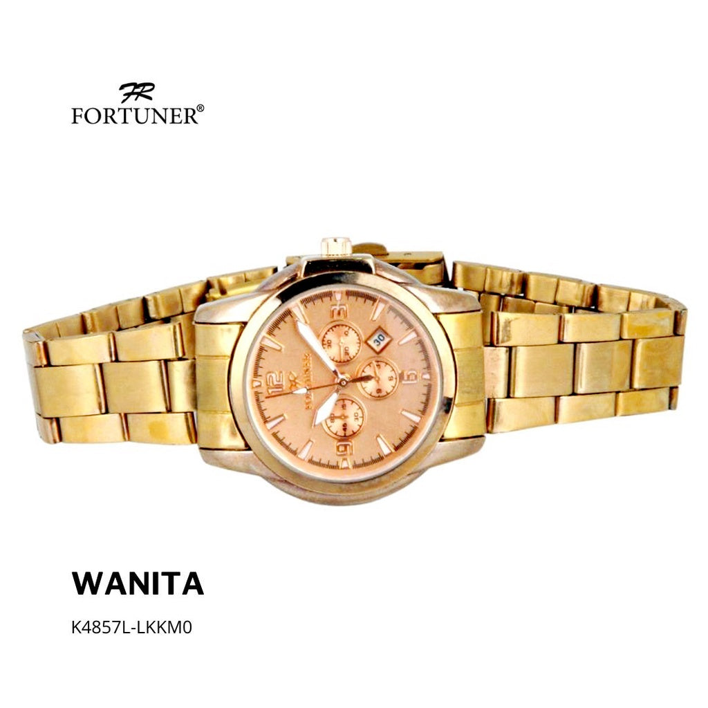 Fortuner Jam Tangan Analog Wanita Water Resistant Aiko