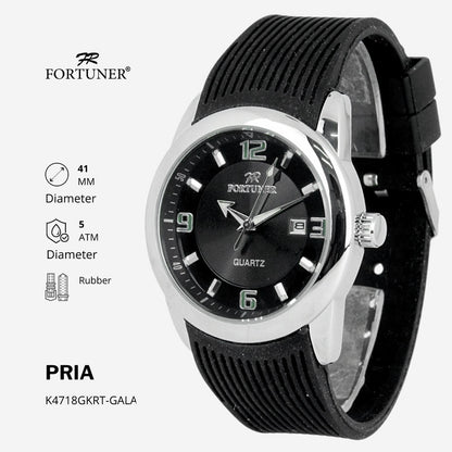 Fortuner Jam Tangan Pria Analog Casual Water Resistant Beavan