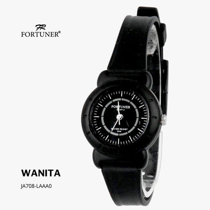 Fortuner Jam Tangan Casual Analog Wanita Water Resistant Rubber Zaheera