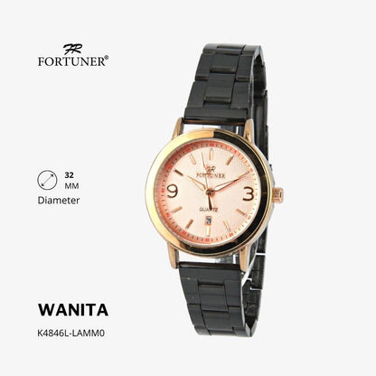 Fortuner Jam Tangan Analog Wanita Water Resistant Yessenia