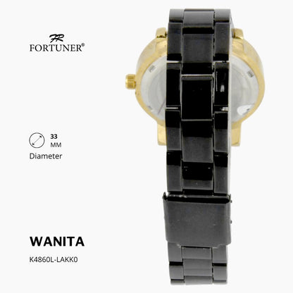Fortuner Jam Tangan Fashion Analog Wanita Water Resistant Rantai Yanixia