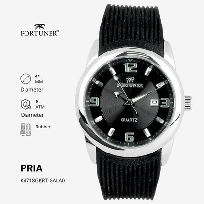 Fortuner Jam Tangan Pria Analog Casual Water Resistant Beavan