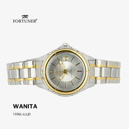 Fortuner Jam Tangan Analog Wanita Water Resistant Rantai Cristabelle