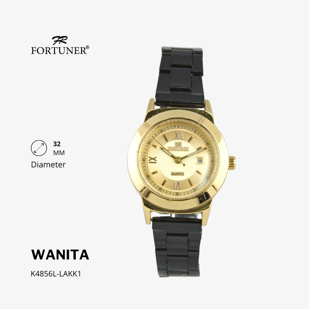 Fortuner Jam Tangan Analog Wanita Water Resistant Rantai Yessenya