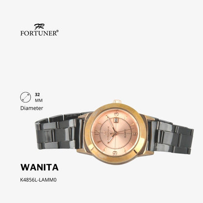 Fortuner Jam Tangan Analog Wanita Water Resistant Rantai Yocasta