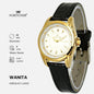 Fortuner Jam Tangan Wanita Analog Water Resist Kulit Yokheved