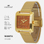 Fortuner Jam Tangan Analog Fashion Wanita Water Resist Malvina