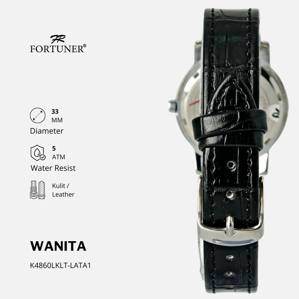 Fortuner Jam Tangan Analog Wanita Water Resistant Yoshie
