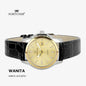 Fortuner Jam Tangan Analog Wanita Kulit Water Resistant Ysanna