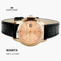 Fortuner Jam Tangan Analog Wanita Kulit Water Resistant Ysanna